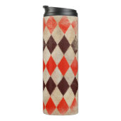 Bouteilles Isothermes arrière - plan shabby rhombus (Tourné sur la droite)