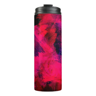 Bouteilles Isothermes Arrière - plan texture modèle rouge