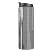 Bouteilles Isothermes Art Abstrait en niveaux de gris (Tourné sur la droite)