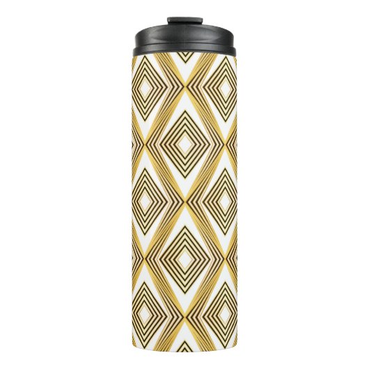 Bouteilles Isothermes Art Déco Arrière - plan géométrique Abstrait (Devant)