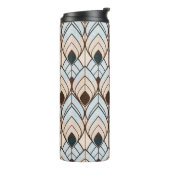 Bouteilles Isothermes Art Déco : Ornement sans Seamless Texturé. (Tourné sur la gauche)