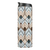 Bouteilles Isothermes Art Déco : Ornement sans Seamless Texturé. (Tourné sur la droite)