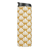 Bouteilles Isothermes Art Deco Seamless Pattern. Geometric Floral decora (Tourné sur la droite)