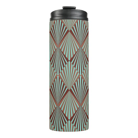 Bouteilles Isothermes Art Deco style seamless pattern texture (Devant)