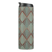 Bouteilles Isothermes Art Deco style seamless pattern texture (Tourné sur la droite)