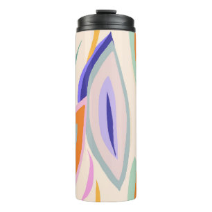 Bouteilles Isothermes Art d'été : Motif de collage créatif