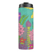 Bouteilles Isothermes Art du jardin fleuri du printemps  (Devant)