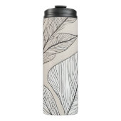 Bouteilles Isothermes Art feuille Boho (Devant)