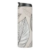 Bouteilles Isothermes Art feuille Boho (Tourné sur la droite)