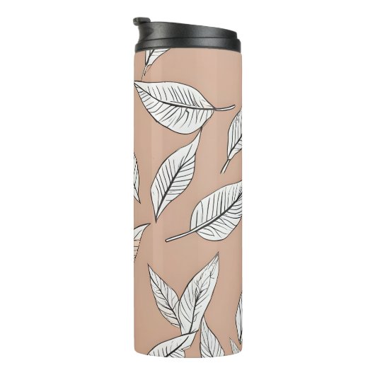 Bouteilles Isothermes Art feuille Boho (Tourné sur la droite)