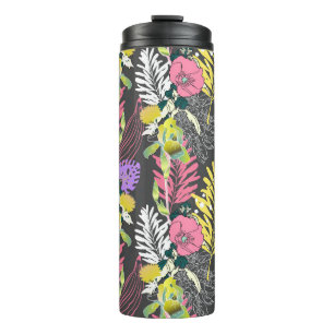Bouteilles Isothermes Art Fleur Tropical : Motif original.