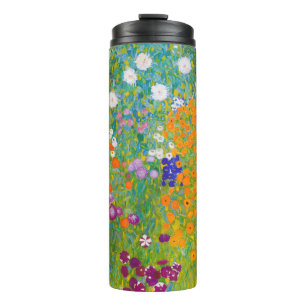 Bouteilles Isothermes Art floral de cottage vintage de Gustav Klimt