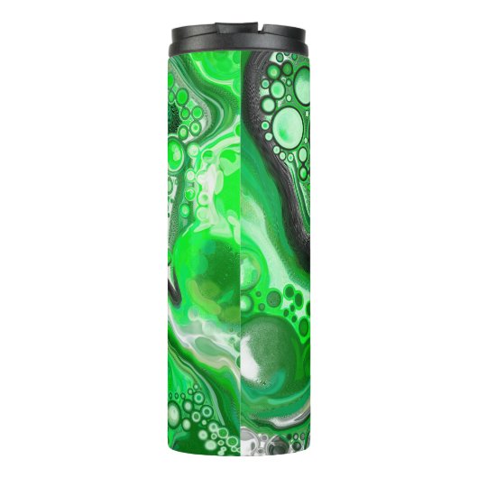 Bouteilles Isothermes Art Marbre Vert Digital Fluid Art Fancy (Dos)