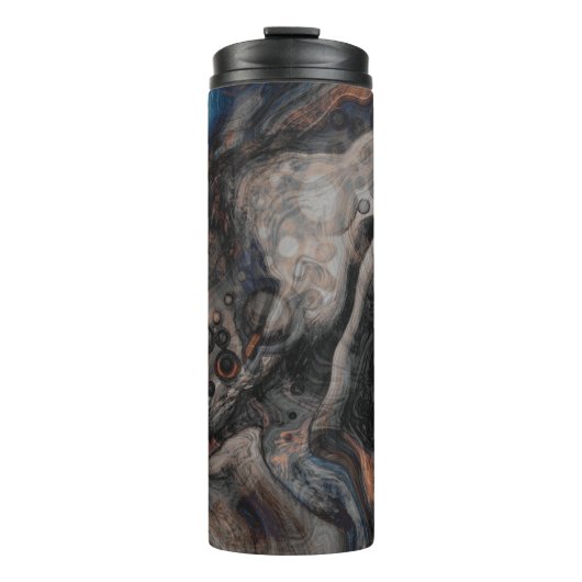 Bouteilles Isothermes Art moderne Brown et orange (Devant)