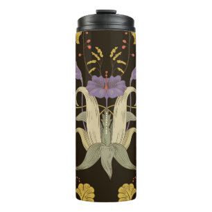 Bouteilles Isothermes Art Nouveau Floral : Motif Vintage