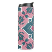 Bouteilles Isothermes Art Nouveau Tile Floral Pattern (Tourné sur la gauche)