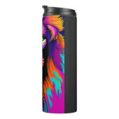 Bouteilles Isothermes Art numérique Lion coloré (Tourné sur la droite)