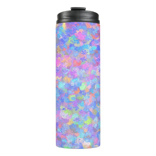 Bouteilles Isothermes Art point multicolore (Devant)