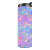 Bouteilles Isothermes Art point multicolore (Tourné sur la gauche)