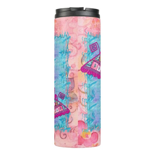 Bouteilles Isothermes Art populaire gitan de Bohême (Dos)