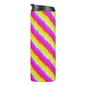 Bouteilles Isothermes Artdeco rose Jaune Artdeco Arc-en-ciel rayures (Tourné sur la droite)