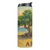 Bouteilles Isothermes Aruba Eagle Beach Divi Tree Golden Hour (Tourné sur la gauche)