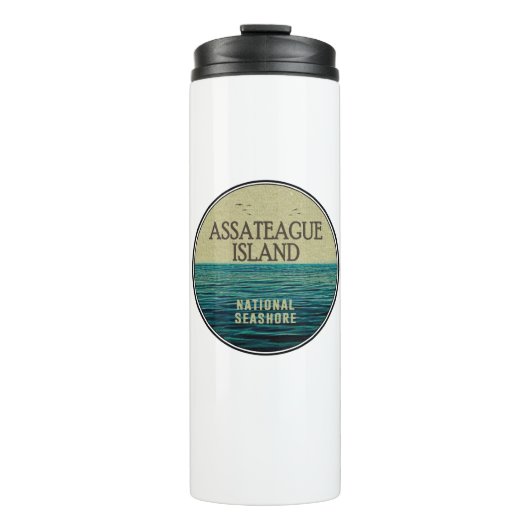 Bouteilles Isothermes Assateague Island National Seashore Ocean Birds (Devant)