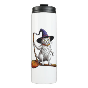 Bouteilles Isothermes Assistant Chat Sorcière Halloween Amoureux de les