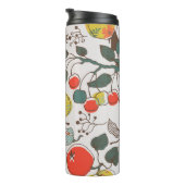 Bouteilles Isothermes assorted fruits. seamless pattern (Tourné sur la droite)