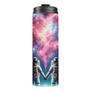 Bouteilles Isothermes Astronaut Love Nebula Thermal Tumbler