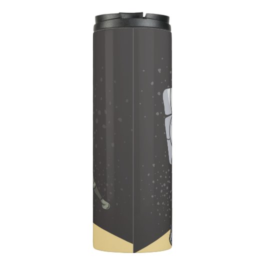 Bouteilles Isothermes Astronaute et alien (Dos)