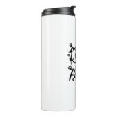 Bouteilles Isothermes Atteindre Pour La Typographie Des Pôles (Tourné sur la gauche)