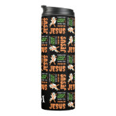 Bouteilles Isothermes AUCUN HOCUS POCUS Christian Halloween Monogramme (Tourné sur la droite)