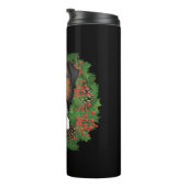 Bouteilles Isothermes Aussie, dog, christmas, holidays (Tourné sur la droite)