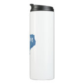 Bouteilles Isothermes Austin, Texas Wood Grain (Tourné sur la droite)