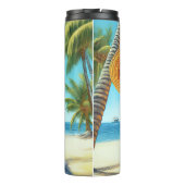 Bouteilles Isothermes Australian Shepherd On Beach amoureux des chiens c (Dos)