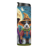 Bouteilles Isothermes Australie Terrier Chiens Citrouille Halloween Funn (Tourné sur la droite)