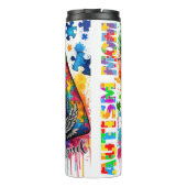 Bouteilles Isothermes Autisme Maman Forte (Dos)