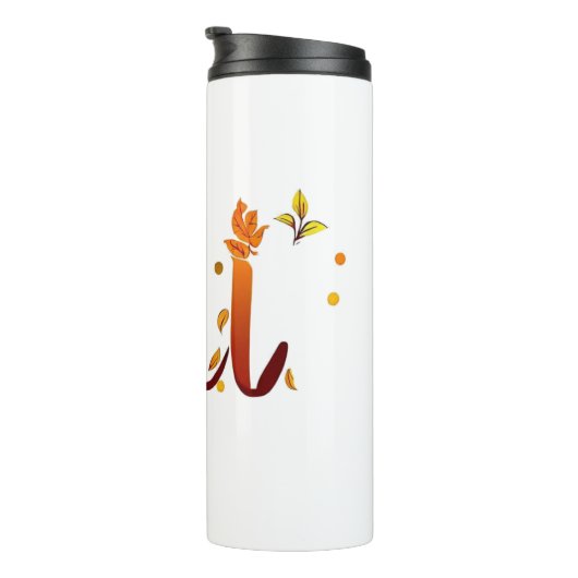 Bouteilles Isothermes Automne/Automne/Feuille (Tourné sur la droite)