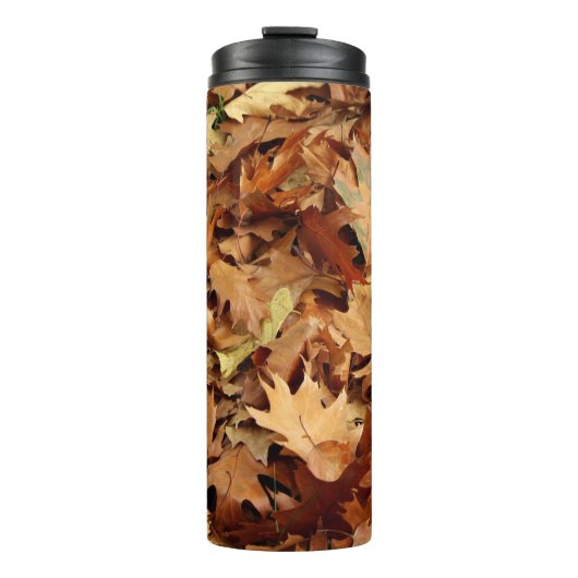 Bouteilles Isothermes automne, feuille sec (Devant)
