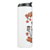 Bouteilles Isothermes Automne Saison Citrouille (Tourné sur la gauche)