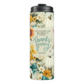Bouteilles Isothermes Automne Thankesgiving Christian Theme Tumbler (Devant)