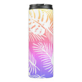 Bouteilles Isothermes automne tropical, motifs de l'aquarelle des feuill (Dos)