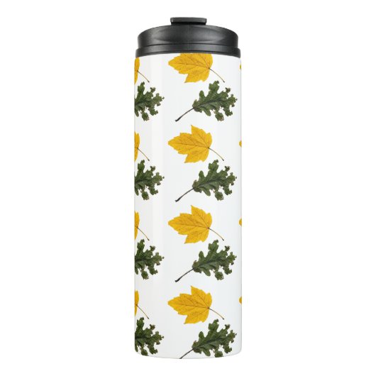 Bouteilles Isothermes Autumn Symmetry Leaf Pattern (Devant)