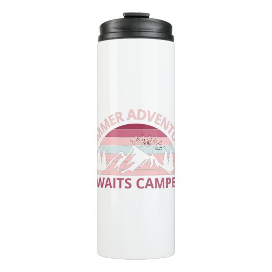 Bouteilles Isothermes Aventure d'été attend Camper-Adventure-Camper (Devant)