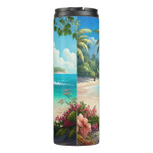 Bouteilles Isothermes Aventures ensoleillées avec ours de plage - Prêt p (Dos)