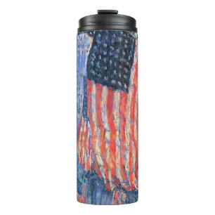 Bouteilles Isothermes Avenue sous la pluie de Frederick Childe Hassam