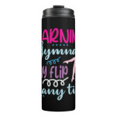 Bouteilles Isothermes Avertissement Gymnaste peut se retourner à tout mo (Devant)