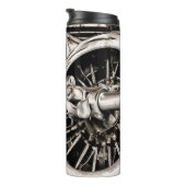 Bouteilles Isothermes Avion vintage (Tourné sur la droite)