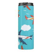 Bouteilles Isothermes Avions et nuages, arrière-groupe sans soudure pour (Dos)